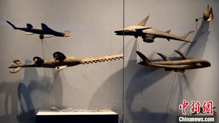 浦东美术馆新展《水之域》。　夏俊龙摄