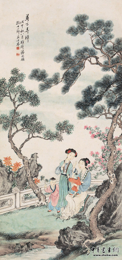 潘振镛仕女作品赏析